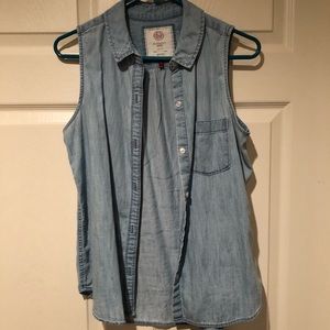 Denim tank top
